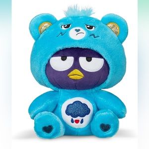 Care Bears Badtz-Maru Sanrio Dressed As Grumpy Bear 9"Fun-Size Plush,Blue Soft